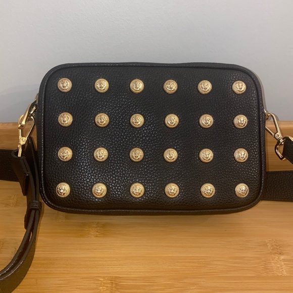 Balmain Handbags - Balmain Leather Crossbody